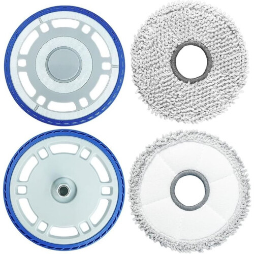 1set Replacement Mop Bracket and Washable Microfiber Mop Pads for  Deebot T30 Pro Robot Vacuum