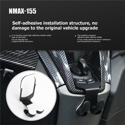 Dual Hook Hanger Storage Mount Base Modified Dual Hooks Motorcycle Accessories for  NMAX 155 2025 1