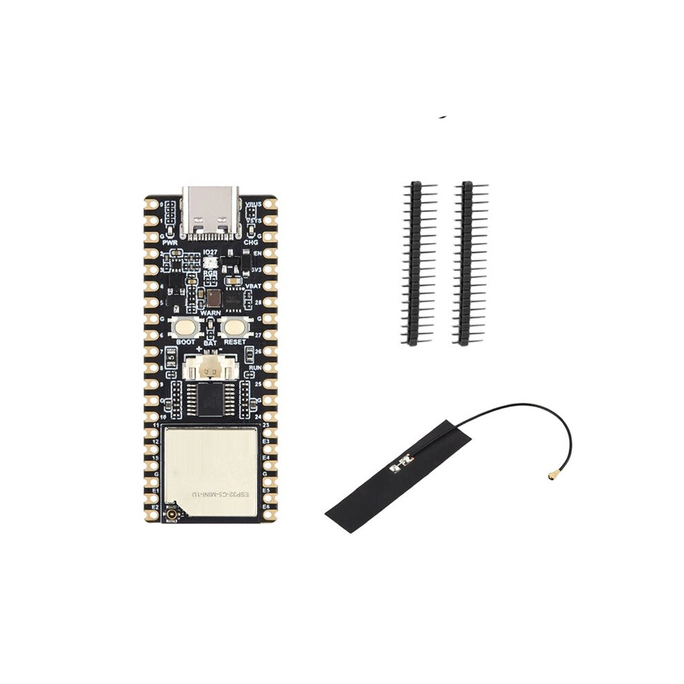 Headings For Module Inmath ESP32-C5--U Dual-Band Dev Board External FPC Antenna Version WiFi 6 ...