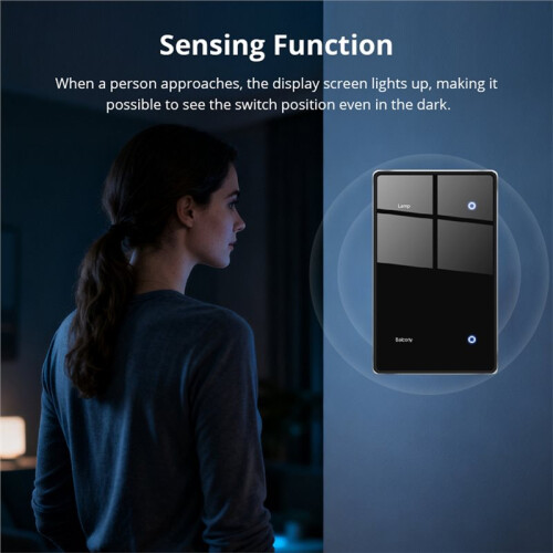 Tuya Zigbee DIY Name for  US Touch Panel  Display Screen Light  Work for  Life App 2