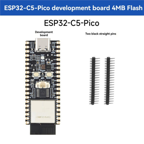 ESP32-C5- Dual-Band Development Board Onboard Antenna Version WiFi 6 BLE5 ESP32-C5--1 Module Unsoldered Headers 2