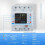 3 Phase Tuya WiFi  Bi-Directional  Power KWh Meter Leakage over Under Voltage Protector Relay 5