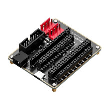 RGB Matrix Adapter for ESP32-DevKitC HUB75 5V Dual 5V Inputs Dual VH-4P Outputs ESD Protection LED Matrix Panels