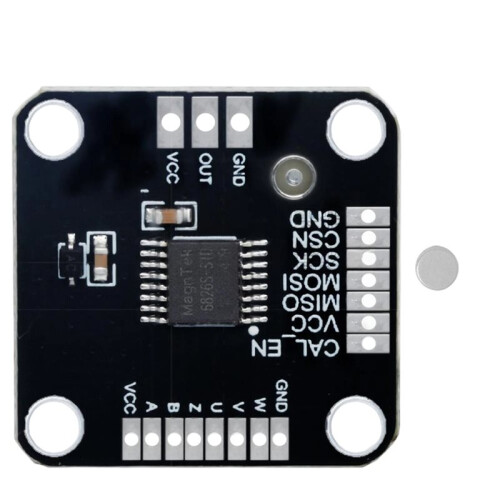 MT6826S Encoder Module PWM/SPI Brushless Motor 21-Bit Encoder Replace for AS5048