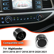 A/C Climate Control Knob for Highlander Wildlander 2015-2021 Air Conditioning Button Accessories