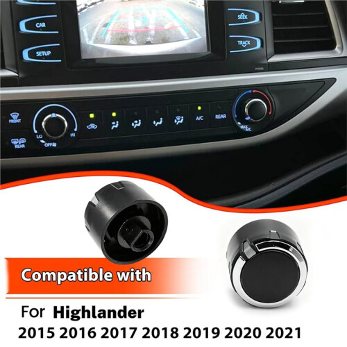 A/C Climate Control Knob for  Highlander Wildlander 2015-2021 Air Conditioning  Button Accessories