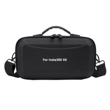 Carrying Case for  X6, Protective Carry Case with Shoulder Strap Hard Shell Storage Bag for Travel Case Black