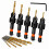 Countersink Drill Bit Set, Countersink Drill Bit Set for Woodworking, 4, 6, 8, 10, 12, 1/4 Inch Spiral Drill Bit 2