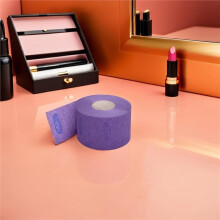 1set Disposable Paper Neck Strips for Haircuts and Coloring:Elastic, Effectively Blocking Liquids,Universal Size