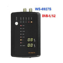 WS-6927S Medidor de Señal Digital DVB-S S2 Buscador de Satélite MPEG-2 MPEG4 Vs WS-6933 Enchufe UE