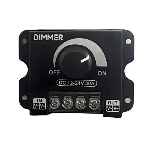 LED Dimmer  LED Strip Dimmer 12V-24V 30A LED Monochrome Controller PWM Digital Stepless Dimming 1