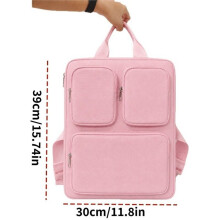 Sturdy Suitcase Magnetic Attraction Hanging Bag, Multi-Compartment Travel Organizer with Attachment Straps B
