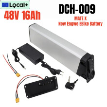 Batterie de rechange Lithium 48V 16Ah pour vélo électrique Engwe EP-2 Pro Engine Pro, avec chargeur et BMS