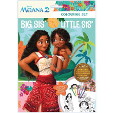 (1 Colouring Set) Moana Colouring Set