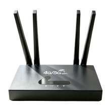 4G LTE Router Modem for Outdoor Antennas 4G LTE WIFI6 SIM Card with 4 Antennas Hotspot Mobile Router EU Plug
