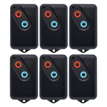 6 PIEZAS para el Abridor de Puerta de Garaje para Boss Guardian SteelLine 303M para BHT4/BOL4/BOL6/BRD1/BRD9/2211-L/2211-L Transmisor Portátil