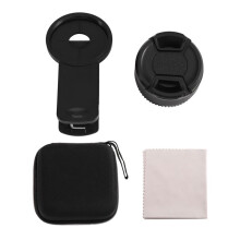 15X Macro Lens External Camera for Mobile Phones with 37mm Lens Clamp HD Smartphone Camera Accessories