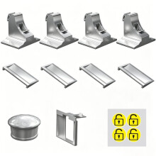 Magnetisch Kastslot, Magnetisch Kinderslot, Anti-Knelslot, Magnetische Sloten, Kinderveiligheidssloten, Veiligheidsaccessoires, 1 Set