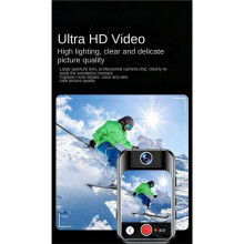 Sport Camera 5-12MP Pocket Action Camera Touch Screen for Photography Beginners, Waterproof WiFi and Long Battery Life