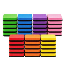 35 Pack Square Magnetic Whiteboard Erasers, Dry Erase Board Erasers for Kids Students Classroom Teacher Supplies