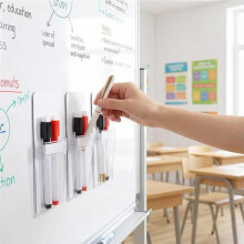 Magnetic Pen Holders Holder, Magnetic Storage Pouch Pocket for Whiteboard, Fridge, Desk & Locker
