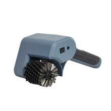Wireless Electric BBQ Cleaning Brush Rotary Brush for Effortless Grill Grate Oil Stain Removal EU Plug