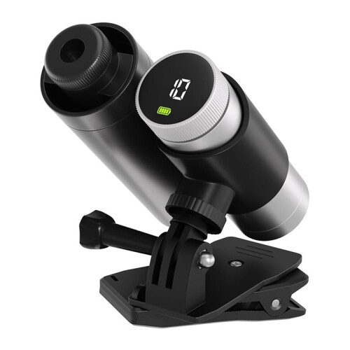 Clip- Fan Mount for  ChillPill, Adjustable Clamp Mount for Backpack Straps, Belts, and Bags