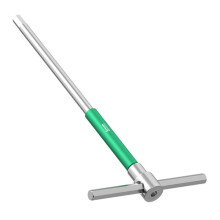 10mm T/L Torx Screwdriver T-Handled Allen Hex Wrench Chrome Extended T-Socket Tool for Bicycle Car Motorcycle Repair