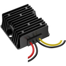 24V to 12V Converter 20A Step Down Voltage Regulator IP68 Waterproof Power Supply Compatible with Cart Bus Truck LED