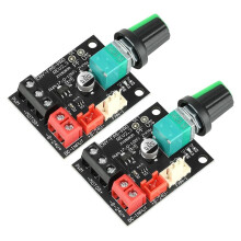 Brushless Motor Speed Controller Module - 8-24V Wide Voltage, 5A 60W 120W Max, PWM Control for DIY Fans & Motor -Mods