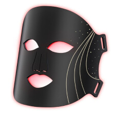 Wireless LED Facial Mask - Red Light Therapy for Skin Rejuvenation, Acne Treatment & Wrinkle Reduction with Controller
