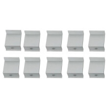 Verstellbare Halterung für Solarmodule, PV-Halterung, Montageclip, Solar-Endklemme 30 mm Zur Befestigung Von Solarmodulen, Einfache Handhabung