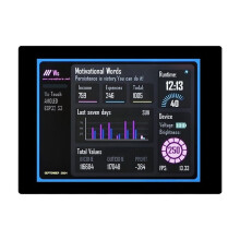 Placa de Desarrollo ESP32-S3 con Pantalla Táctil AMOLED de 2,41 Pulgadas, 600x450, Procesador de Doble Núcleo LX7 de 32 Bits