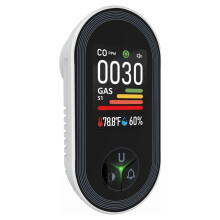 4-in-1 Koolmonoxidemelder met Ingebouwde Monitor, Alarm, Display met Vochtigheids- en Temperatuursensor en B-Amerikaanse Stekker