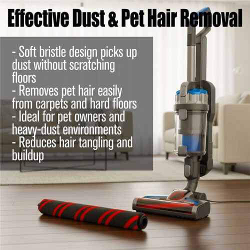 Replacement Soft Roller Brush for  AZ3002, AZ3000, and More Vacuum Cleaners
