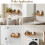 2 Pack Wicker Hanging Baskets - Woven Plastic Wall Mount Storage for Kitchen, Bathroom, Counter, Cabinet Door 4