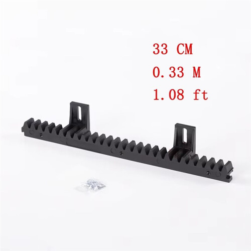 0.33-Meter Specification, Nylon Rack and Pinion Guide Rail, Suitable for Automatic Sliding Door Opener Accessories 1