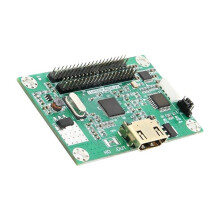 Placa Adaptadora LV20 LVDS A Compatible. Salida LVDS de 40 Pines A HD. Admite Resoluciones de 720P y 1080P.