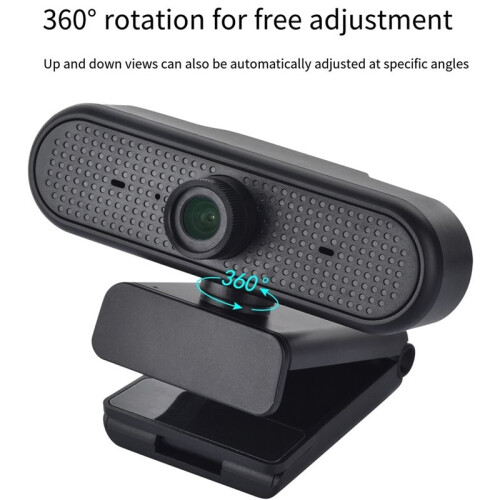 1080P Webcam for PC/Computer PDAF Auto Focus Video Camera with Dual Mics Web Camera Works for /Teams 2
