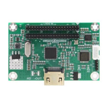 LV20 LVDS to -Compatible Adapter Board 40-Pin LVDS to HD Output Supports 720P and 1080P Resolution