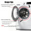 Front Load Washer Door Prop to Prevent Odors, Mold with Magnetic Stability & Adjustable Angle 4pcs 5
