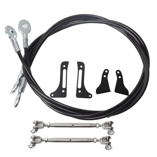 Adjustable Limb Risers Kit for  Bronco 2021-2026 Jungle Obstacle Clearing Rope for Windshield Protection 2