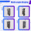 5-30V 4-Channel PWM Fan Controller Digital Temperature Controller PWM Fan Speed Controller 25KHz 50000RPM 7