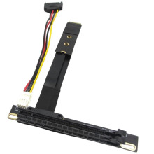 NVMe to PCIe X16 Card Adapter Cable M.2-MKEY to 16x Extension Cable M.2 SSD to PCIe Card Adapter