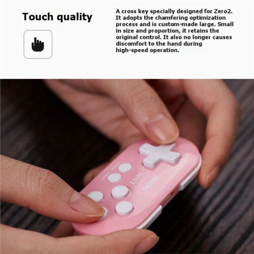 8BitDo Zero 2  Gamepad Wireless Game Controller for   Windows Android MacOS NS OLED Android TV B 2