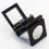 28mm 10X  Foldable Optical Magnifying Glass Optical Lens Magnifying Tool Glass Pointer Loupe with LED Lights Scale 5