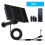 4W Solar Panel Install V3 Module 18650 Battery Micro USB & TypeC 12V Output Solar Cells with Remote Control Timer 7