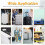 Replacement Luggage Handle, 9"/23cm Long, Heavy-Duty Plastic Pull Handle, Suitable for Luggage Repair - Easy to Install 4