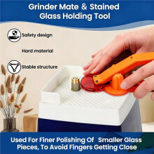 Grinder Mate Kit Include Grinder Cookie DIY Enthusiasts Glass Holding Tool Improve Efficiency