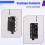 5-30V 4-Channel PWM Fan Controller Digital Temperature Controller PWM Fan Speed Controller 25KHz 50000RPM 5